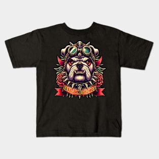 Gears And Growls Kids T-Shirt